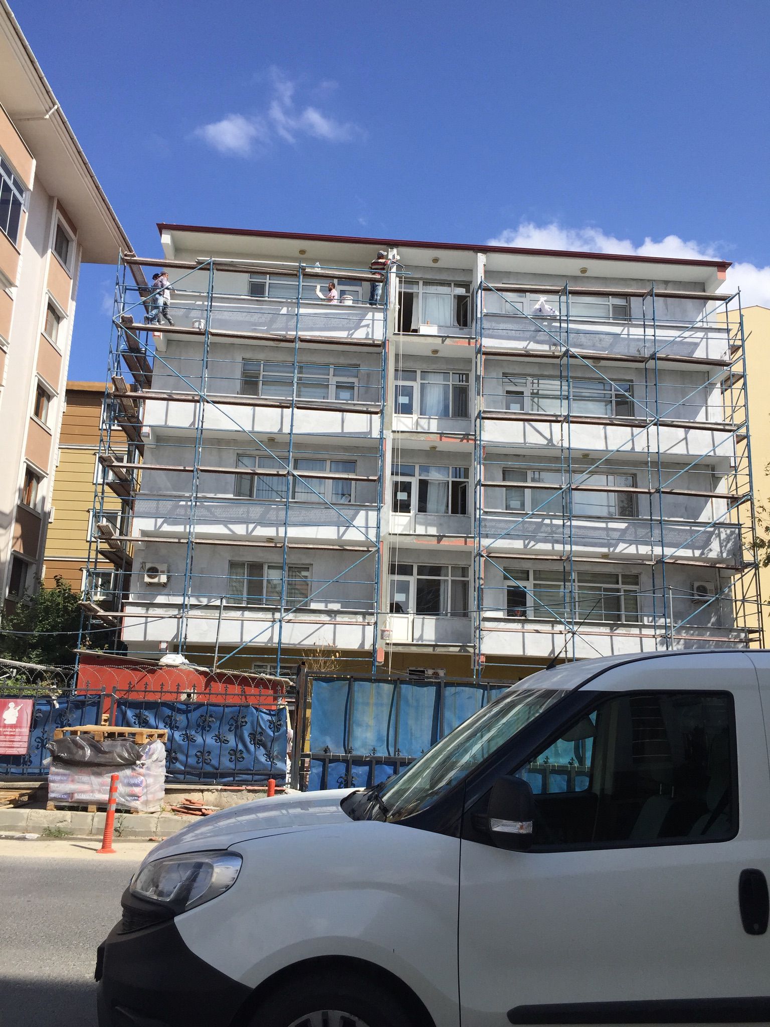 Çerkezköy Garnizon Komutanlığı Lojmanları Konut Dış Cephe ve Mantolama